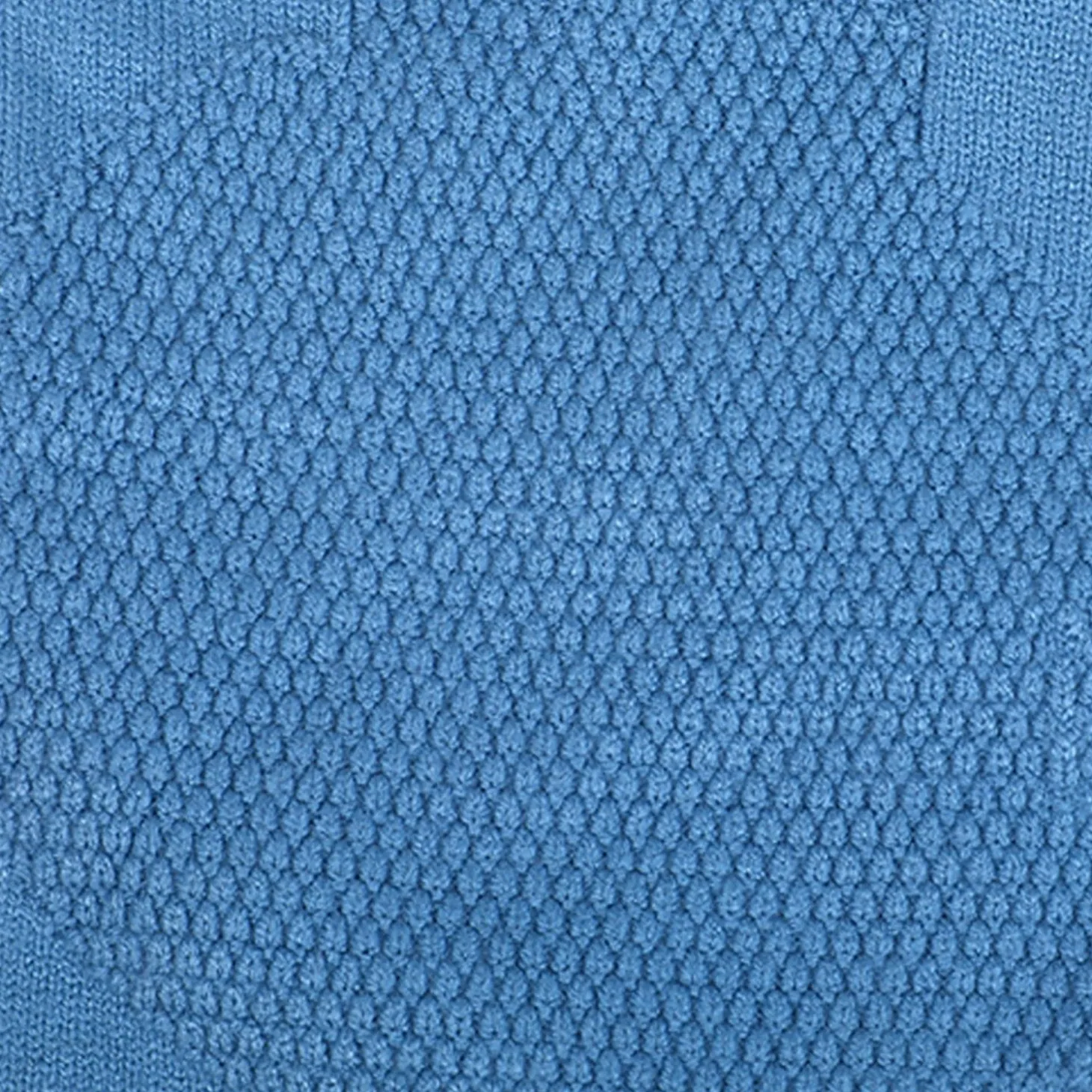 Bear Embroidery Premium Full Sleeves Knitted Sweater - Blue