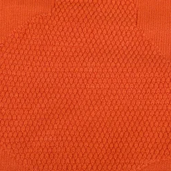 Bear Embroidery Premium Full Sleeves Knitted Sweater - Orange