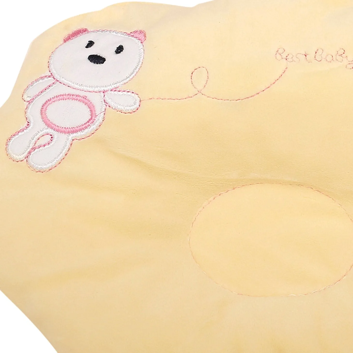 Bear Yellow Baby Pillow