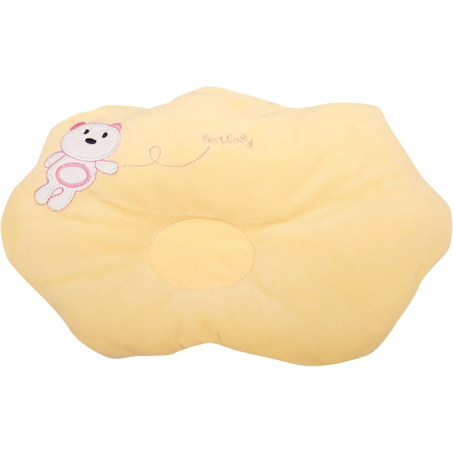 Bear Yellow Baby Pillow
