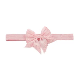 Bedazzled Pink Headband And Socks Set