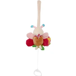 Bee Multicolour Hanging Pulling Toy