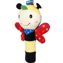 Bee Red Handheld Rattle Toy
