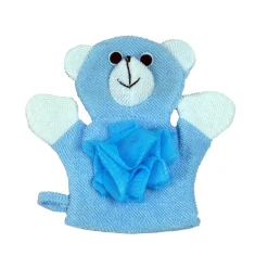 BFF Bear Blue Cartoon Bath Glove