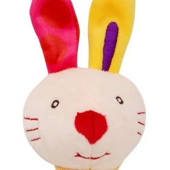 Big Earred Rabbit Multicolour Handheld Rattle
