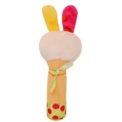 Big Earred Rabbit Multicolour Handheld Rattle
