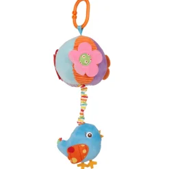 Bird Blue Hanging Pulling Toy