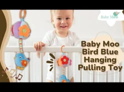 Bird Blue Hanging Pulling Toy
