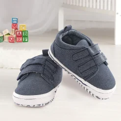 Blue Casual Booties