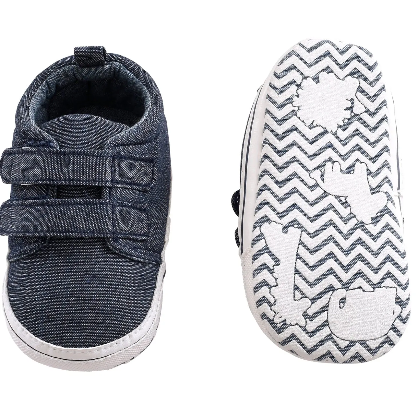 Blue Casual Booties