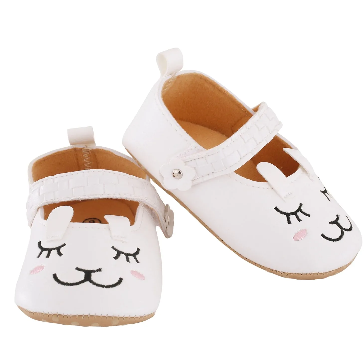Blushing Kitten White Party Booties