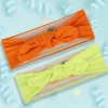 Bow Knot Headbands Set of 2 - Yellow, Orange
