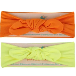 Bow Knot Headbands Set of 2 - Yellow, Orange