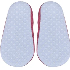 Bowknot Premium Girls Anti-Slip Ballerina Booties - Peach