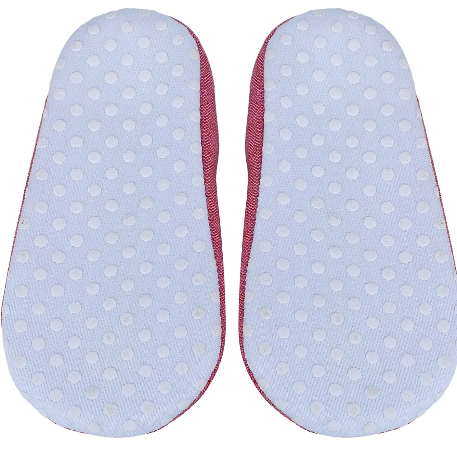 Bowknot Premium Girls Anti-Slip Ballerina Booties - Peach