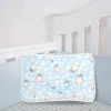 Bunny Blue Baby Pillow