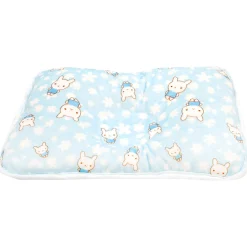 Bunny Blue Baby Pillow