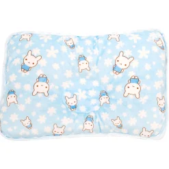 Bunny Blue Baby Pillow