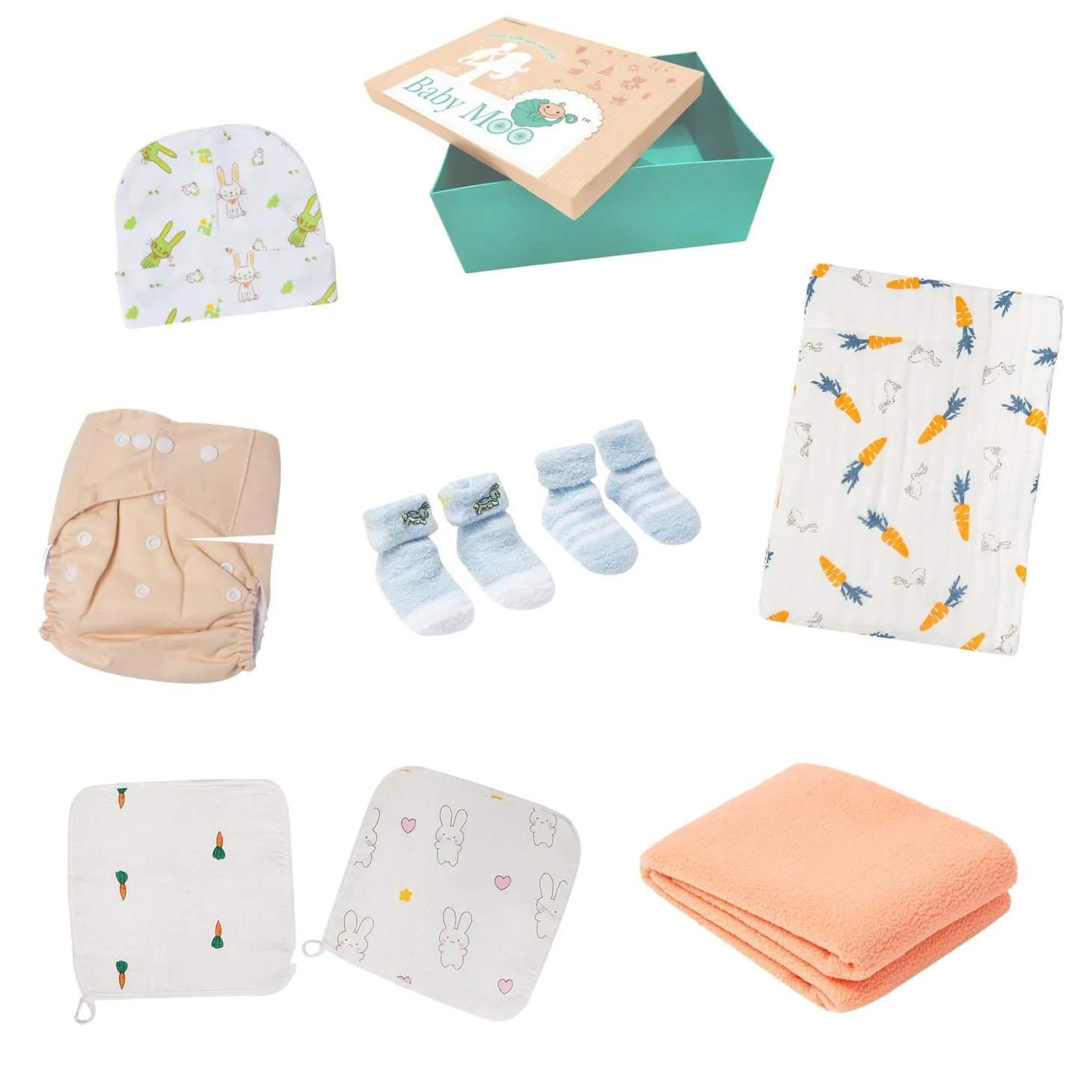 Bunny Multicolour Unisex Gift Hamper