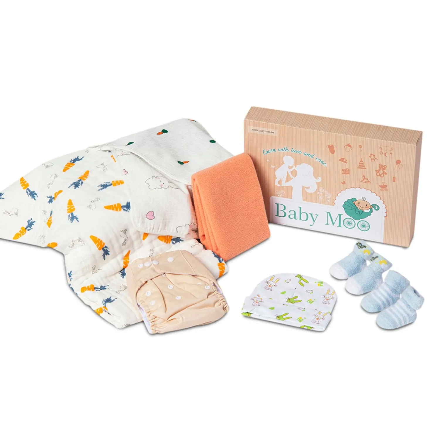 Bunny Multicolour Unisex Gift Hamper