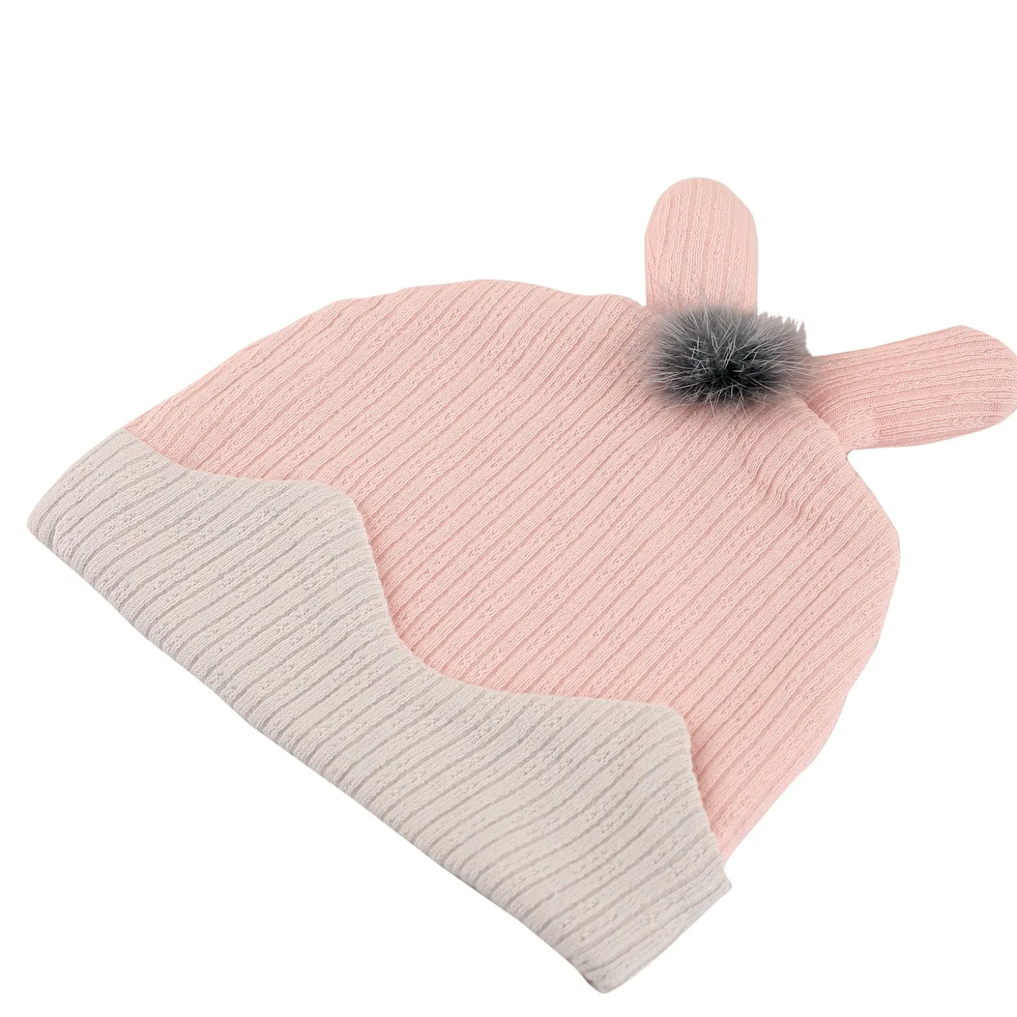 Bunny Peach Cap