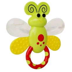 Butterfly Green Rattle Toy