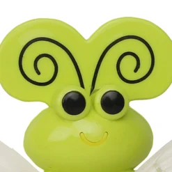 Butterfly Green Rattle Toy