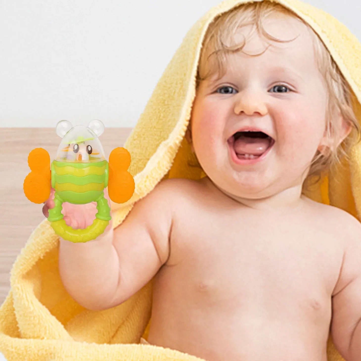 Butterfly Multicolour Rattle Teether