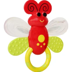 Butterfly Red Rattle Toy