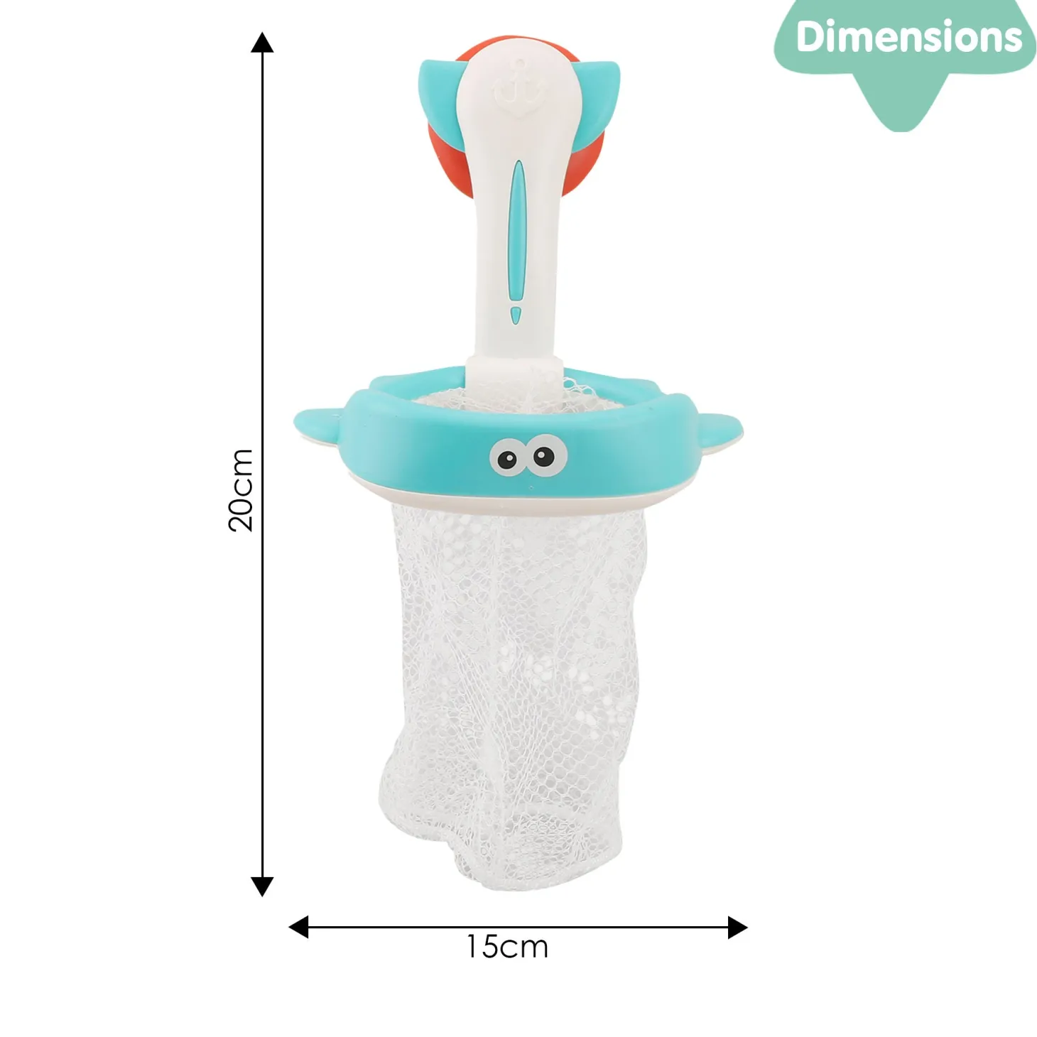 Catch The Fish Multicolour Set Of 3 Bath Toy