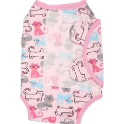 Cats And Dogs Pink Ready Swaddle