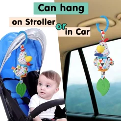 Chicken White Hanging Toy With Vibrations With Teether