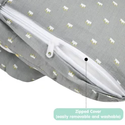 Crown Grey Feeding Pillow