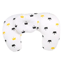 Crown White Feeding Pillow