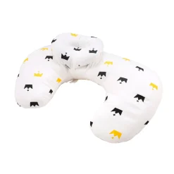 Crown White Feeding Pillow