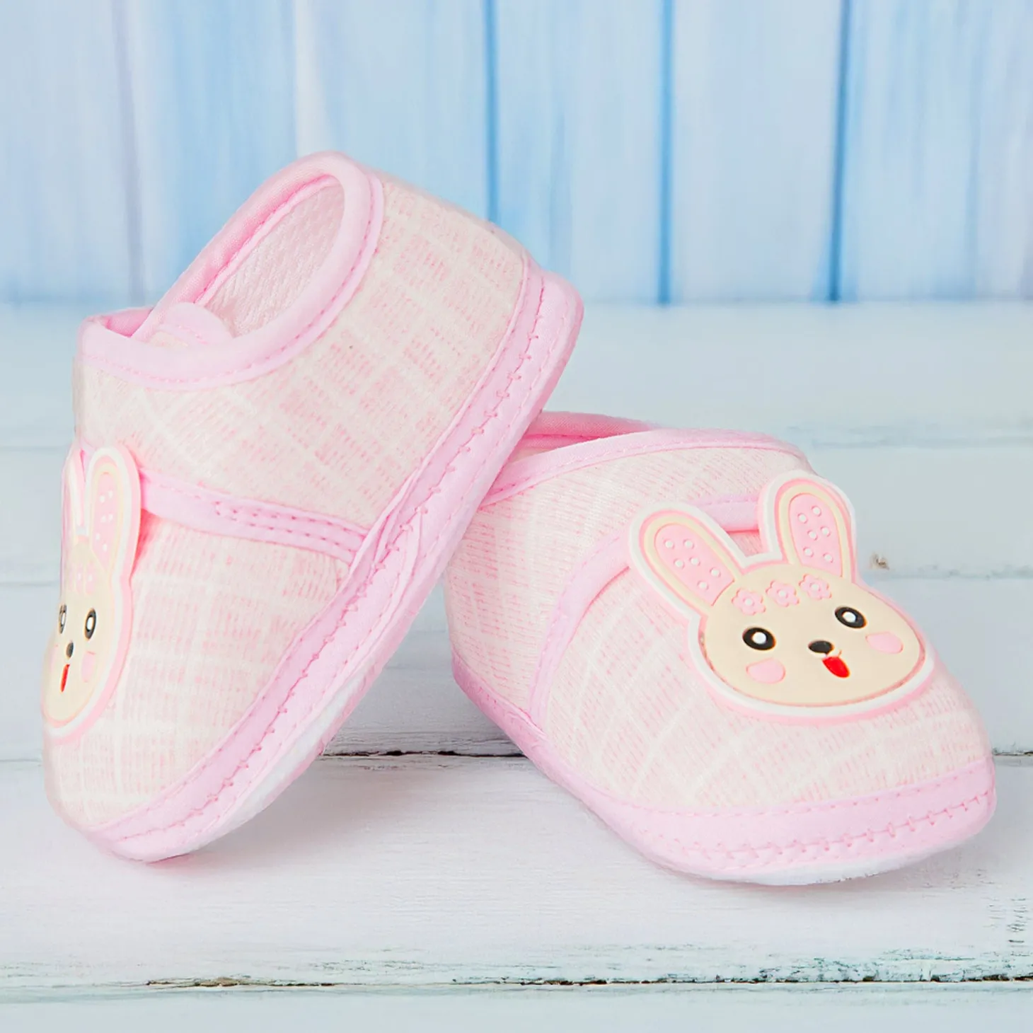 Cute Bunny Pink Booties