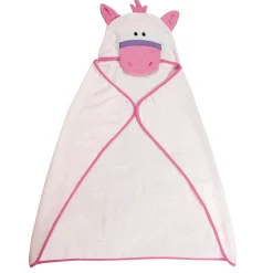 Cute Pink Hooded Towel