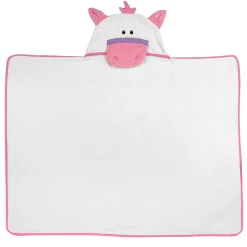 Cute Pink Hooded Towel