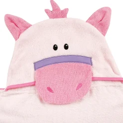 Cute Pink Hooded Towel