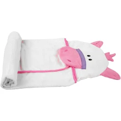 Cute Pink Hooded Towel