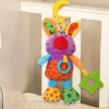 Cute Purple Hanging Pulling Toy With Teether