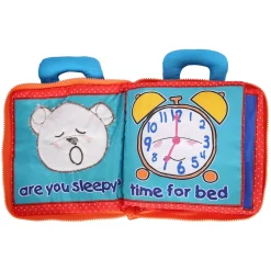 Daily Multicolour Activity Cloth Book