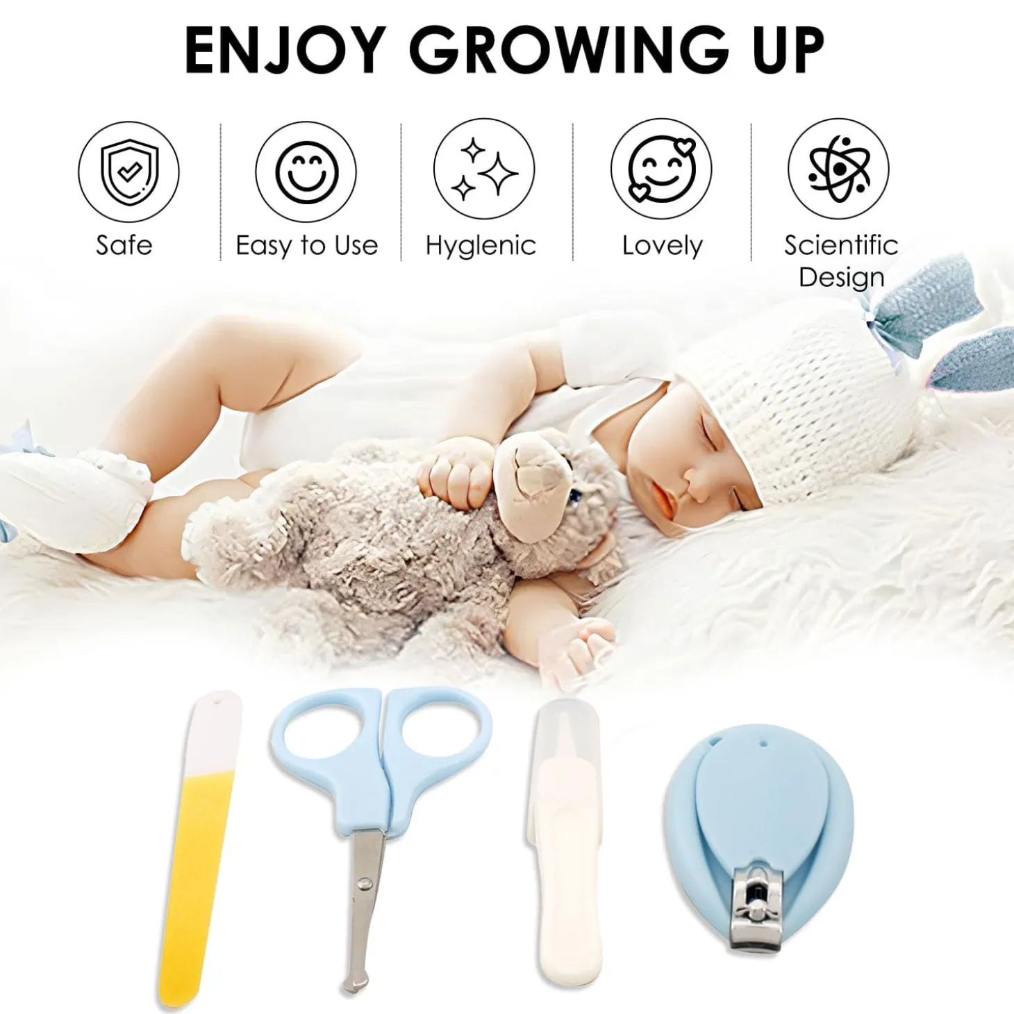 Dalmation Blue Nail Clipper Set