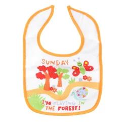 Days Of The Week Multicolour 7 Pk Bibs