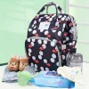 Diaper Bag Maternity Backpack Flamingo Black