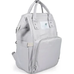 Diaper Bag Maternity Backpack Solid Grey