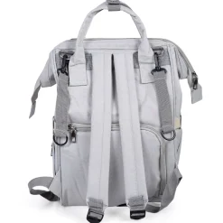 Diaper Bag Maternity Backpack Solid Grey