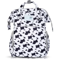 Diaper Bag Maternity Backpack Cow Black And White