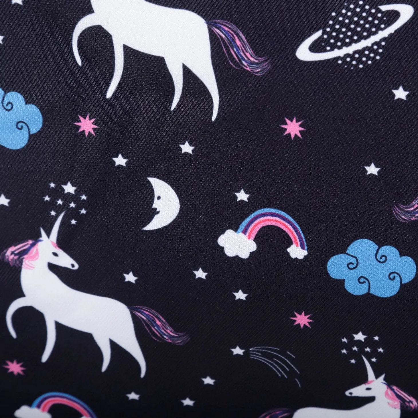 Diaper Bag Maternity Backpack Unicorn Black