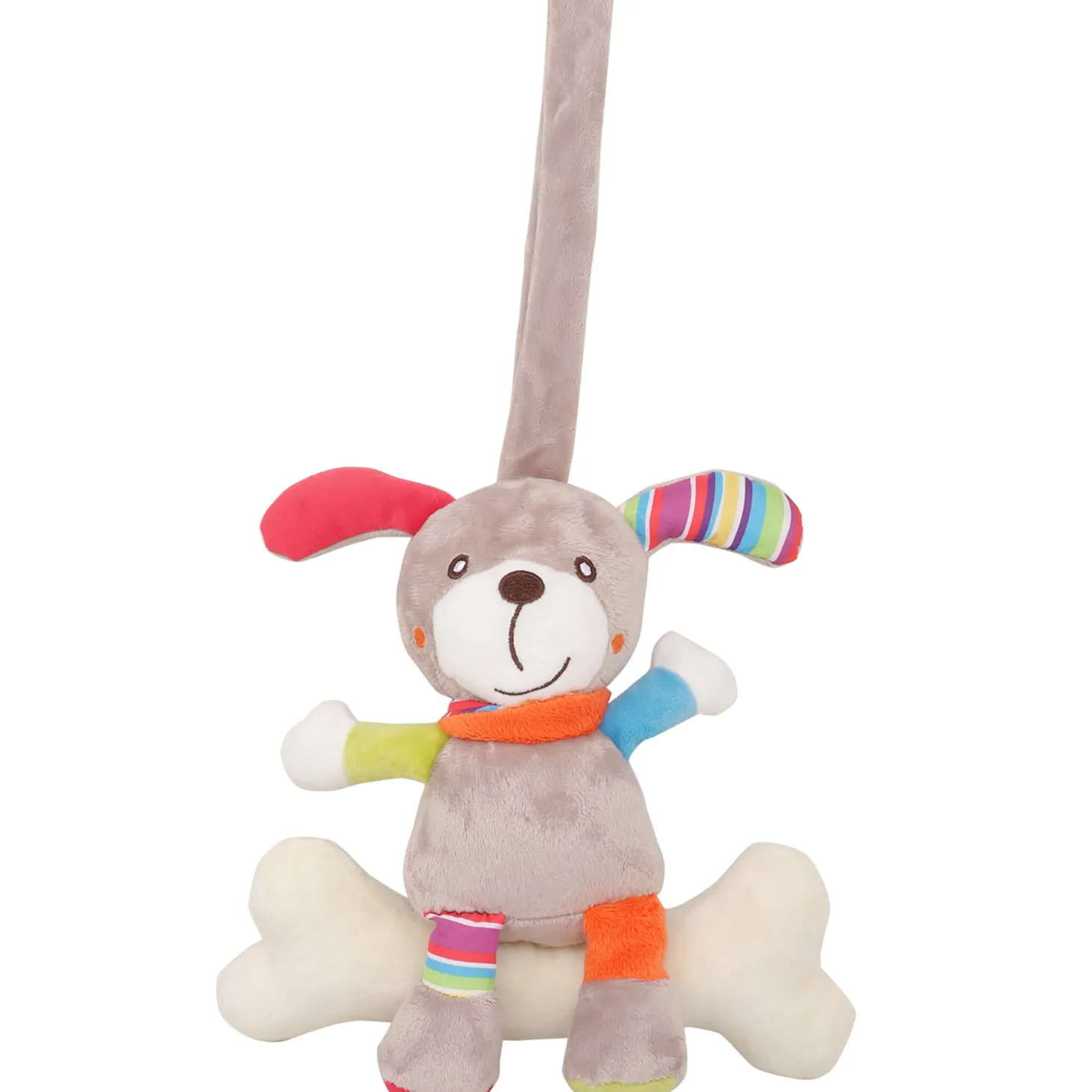 Dog Grey Hanging Pulling Toy